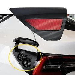 Taillight Left Charging Port Cover Taillight Trim 1525134-00-B 108485499J For Tesla Model 3 Y 2017-2023 Rear Reflector Accessory