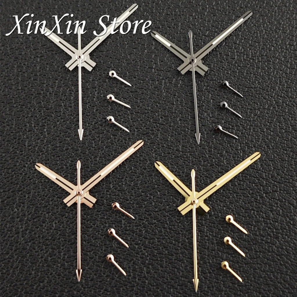 Silver VK63 Daytona Watch Hands for VK64 VK63A Movement Watch Needle Hands for Daytona VK63 6 Hands Green Luminous