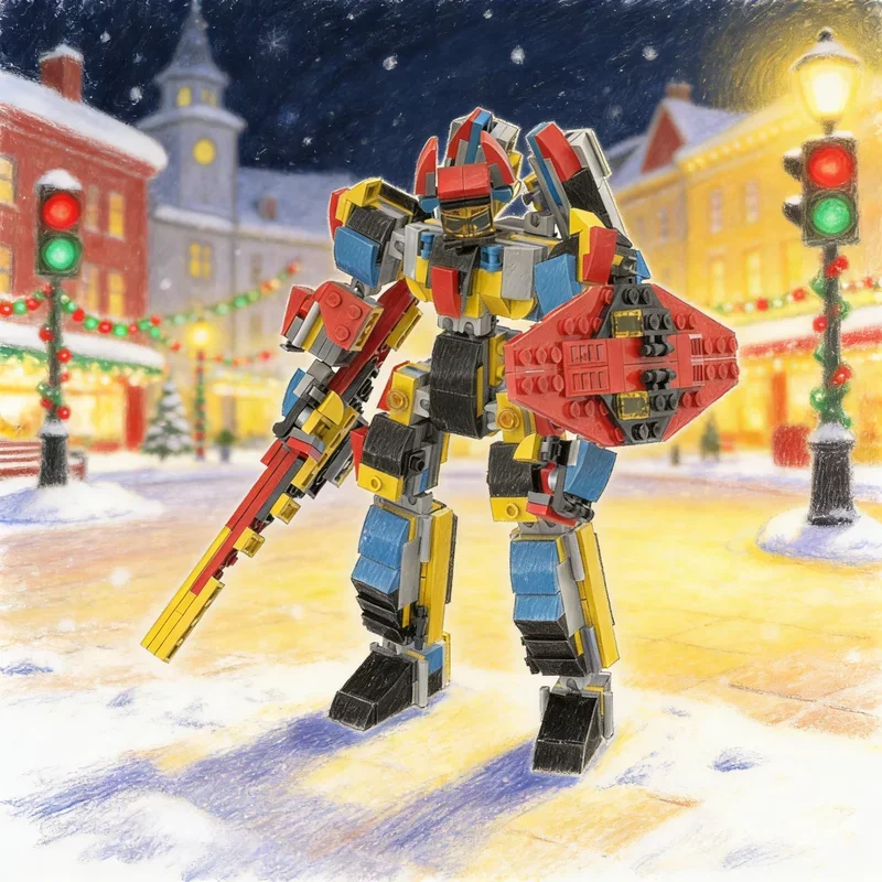 392pcs MOC SRT Creator Designer Sets Model Building Blocks Construction Toys DIY Idea Creative Festival Gift Education Brick