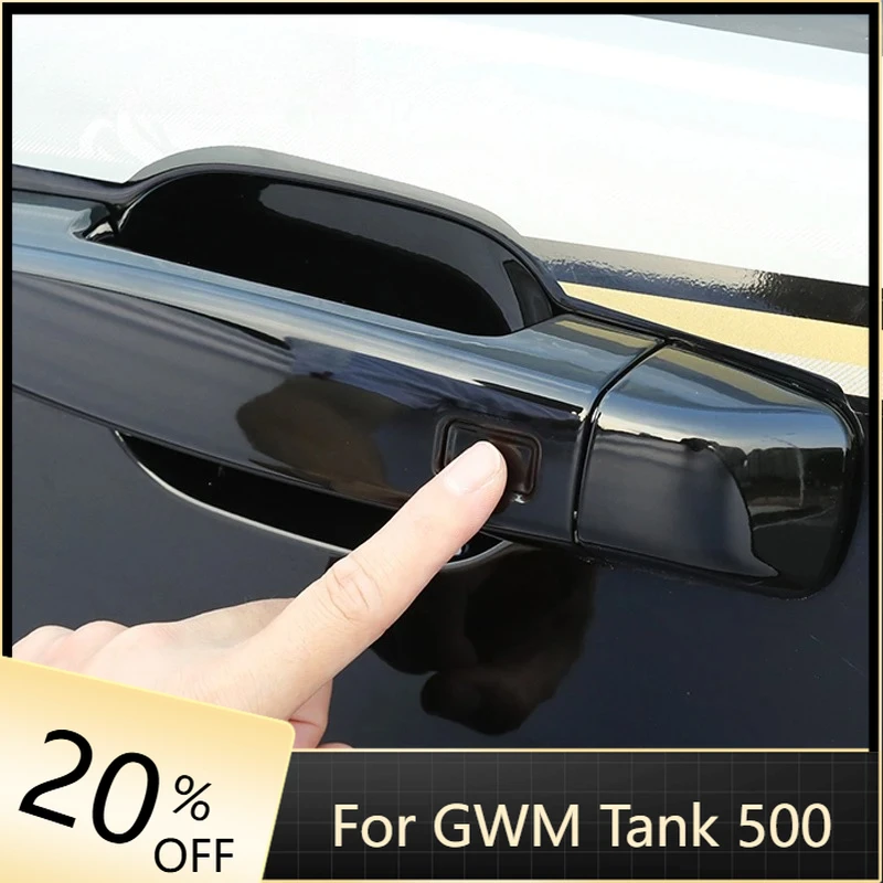 

Car Styling Handle Protection ABS Material Baked Paint Five Door Handle Auto Accessories For GWM Tank 500 Great Wall 2022-2024