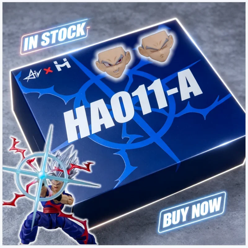 

IN stock Hot New HM New Product HA011 Beast Gohan Head Carving Accessories Bag Figure Accessories movable Model
