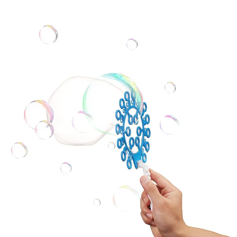 Vendita calda Divertimento all'aria aperta Giocattoli per bambini Bolle di sapone Creatore Macchina per bolle Set di soffiatori Strumento per bolle di sapone