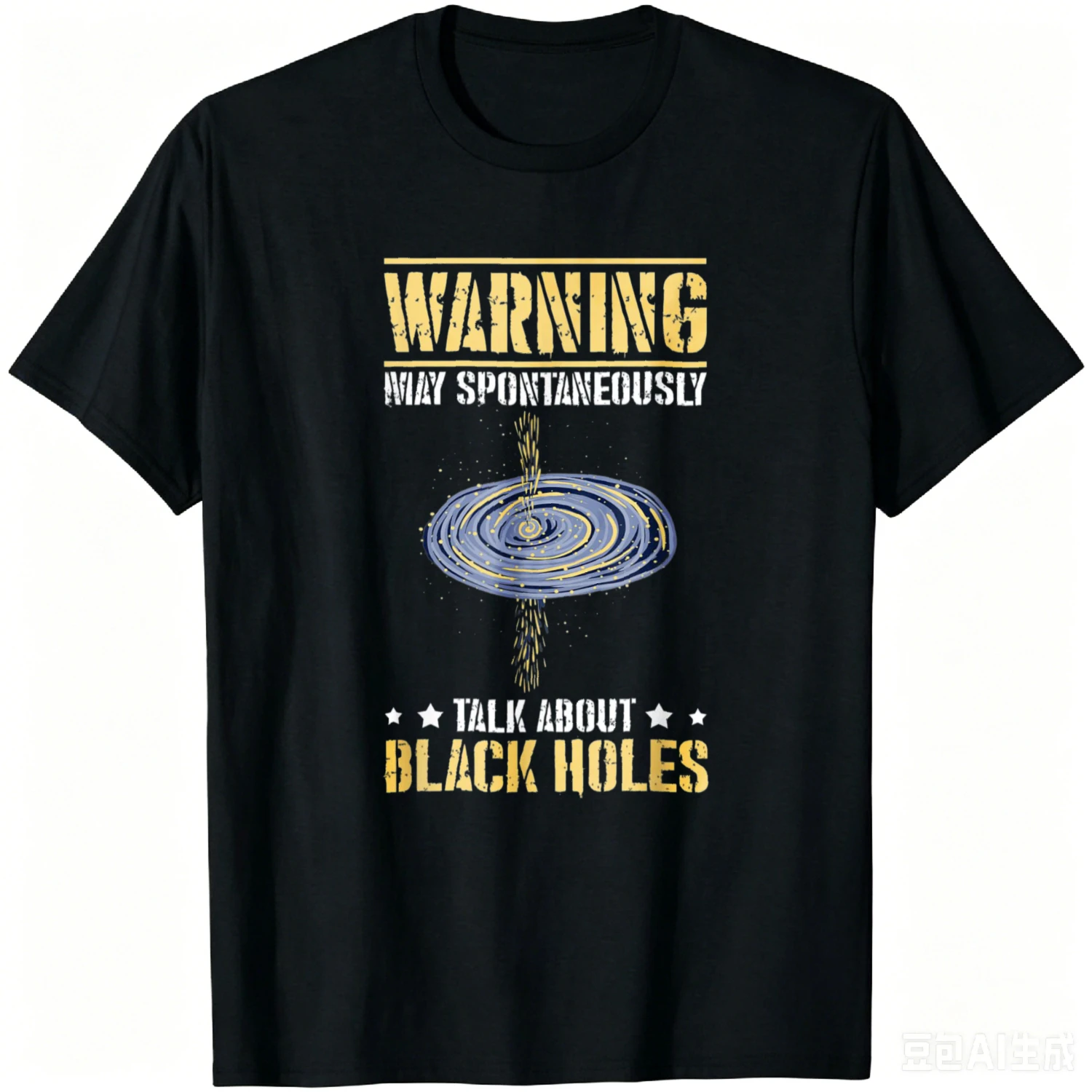 Space Light Galaxy Universe Milky Way Gravity T-Shirt Cotton Summer Casual T Shirt Graphic T Shirts Camiseta Streetwear
