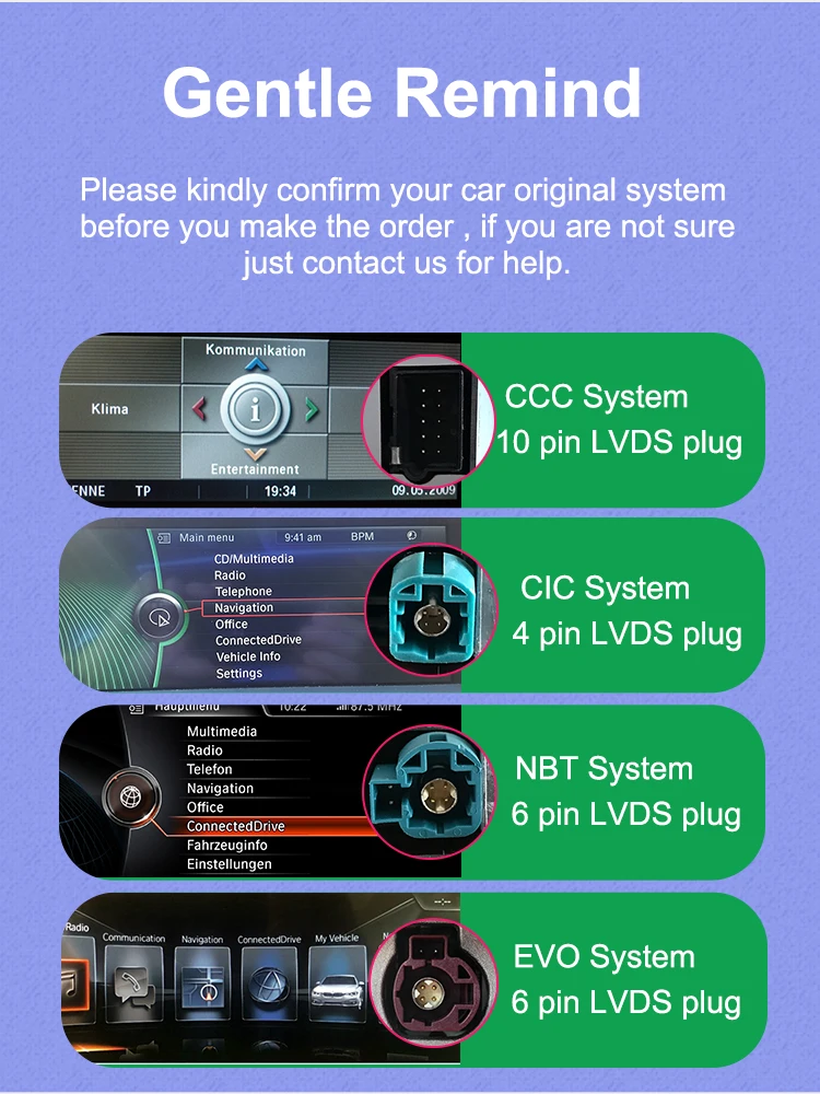 AUTOTOP CarPlay Screen For BMW 1 2 3 4 Series F20 F21 F30 F31 F32 F33 F34 Car Multimedia Player Wireless Carplay Android Auto