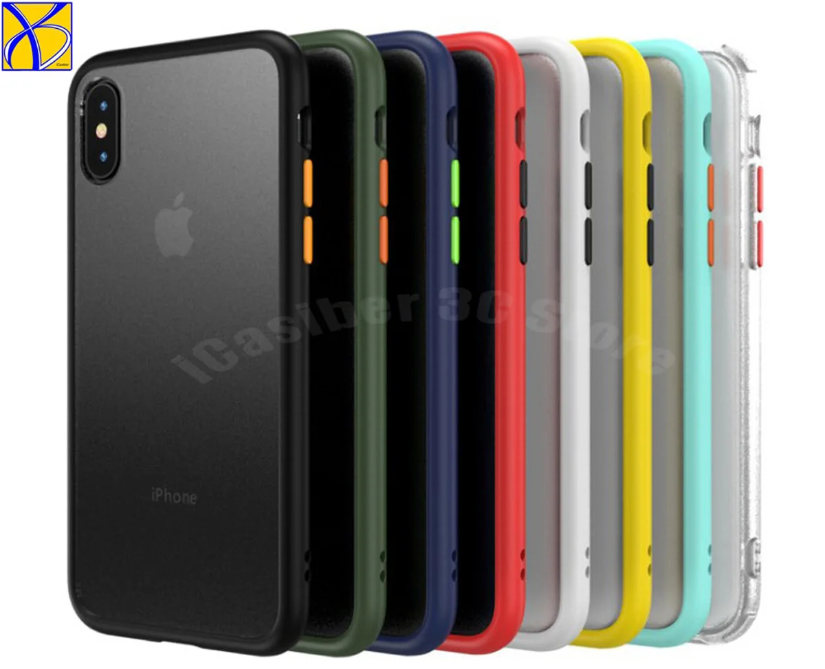 50pcs DHL Shockproof Armor Case For Apple iPhone X XS Max XR Transparent TPU Case Back Cover For iPhone 7 8 Plus Silicone Case