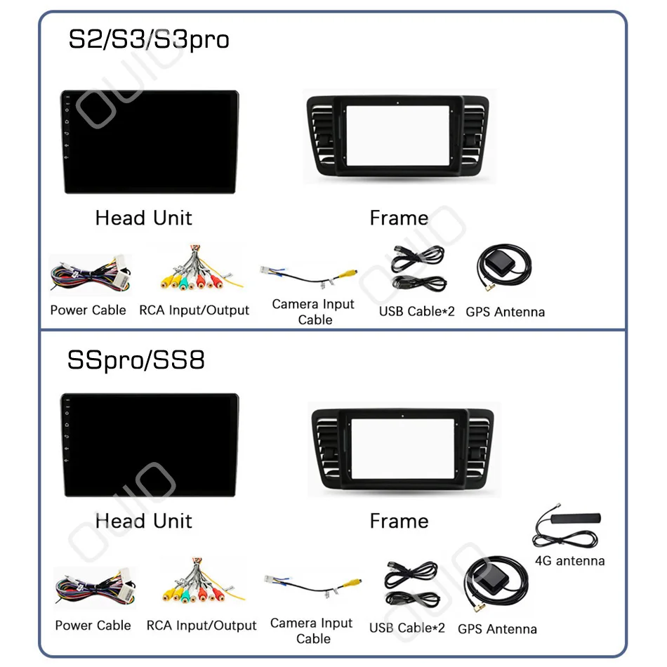 Android 13 radio For Subaru Outback 3 Legacy 4 2003 2004-2009 Car stereo Multimedia Video Player carplay Auto GPS Navigation