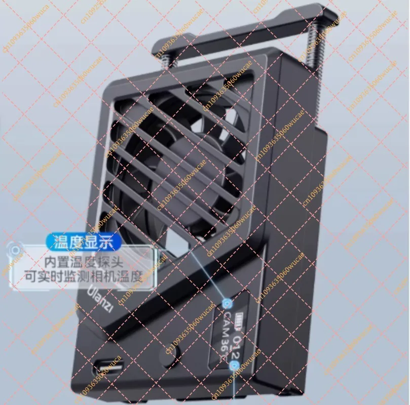 

Snap-on type Ultra-Silent Camera Cooler Fan CA25 High-Speed Cooling Radiator - Ultra-Silence Sucker Fan Cooling System