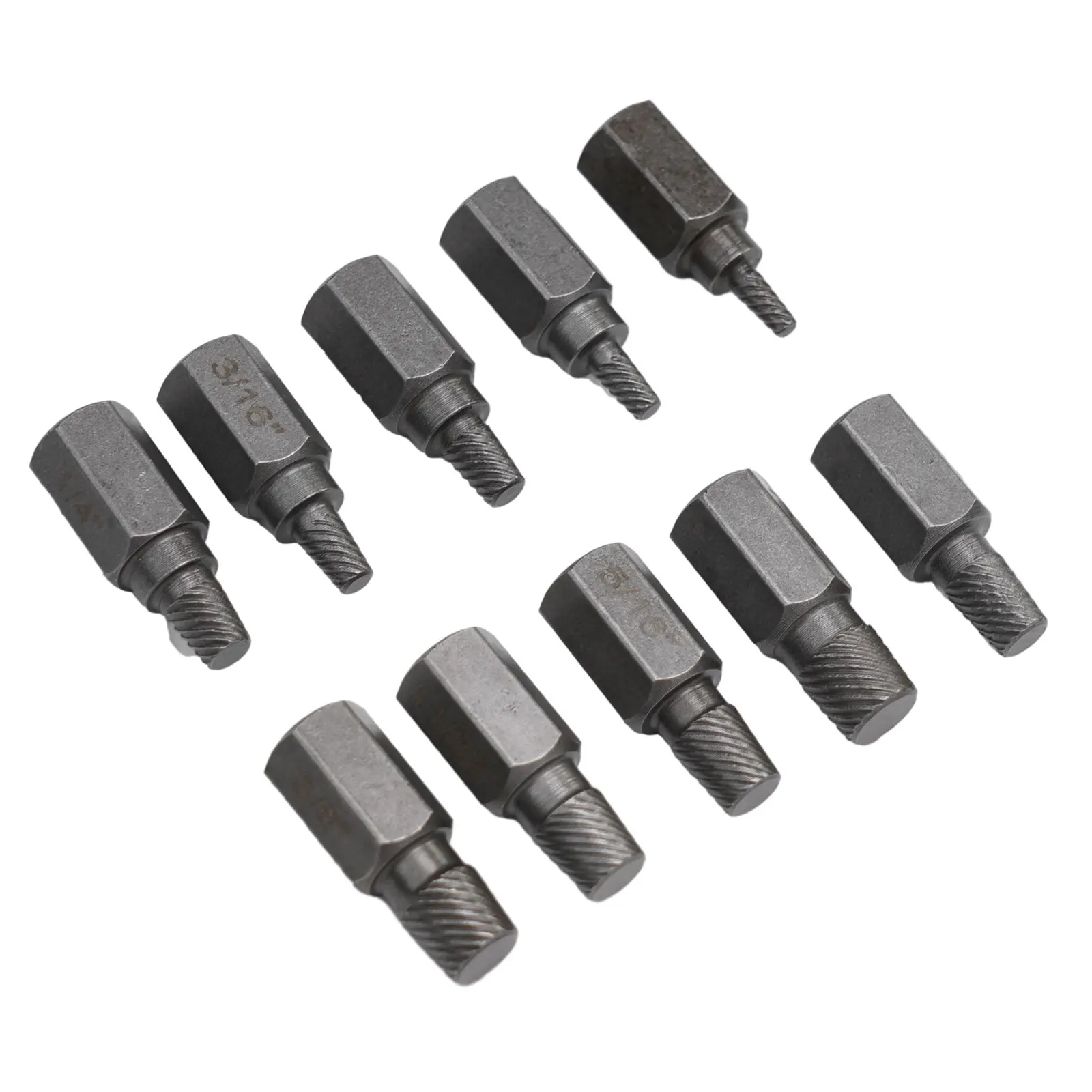 Broken Screws Screw Extractor Bolt Extractor Extractor Remover Screw Screw Remover Steel Brightness Package Content