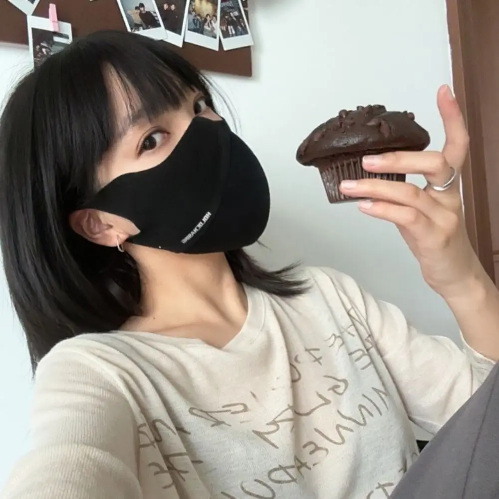 New Autumn Winter Warm Mask Breathable Outdoor Riding Face Mask Cold Proof Face Veil Traceless Face Mask