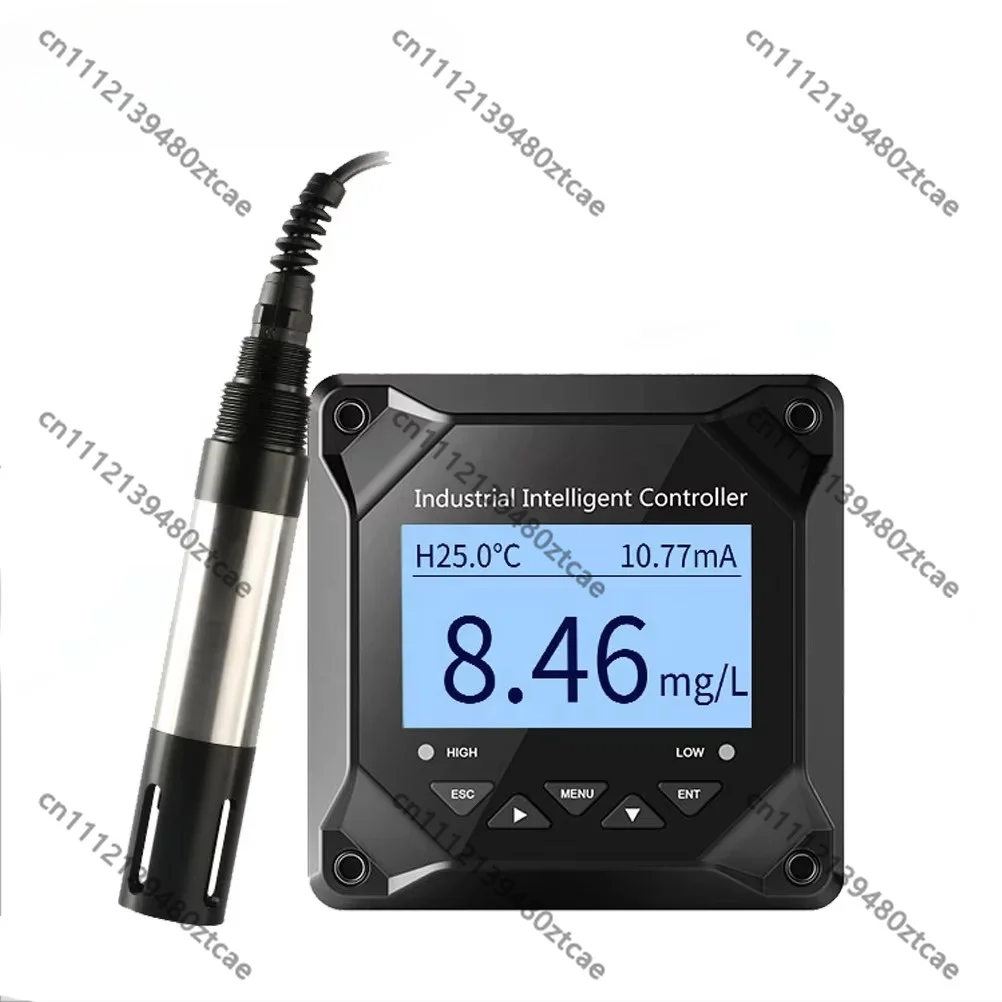 Online Digital Dissolved Oxygen Analyzer With RS485 Modbus & 4-20mA Output, GWQ-DO280 Water DO Tester