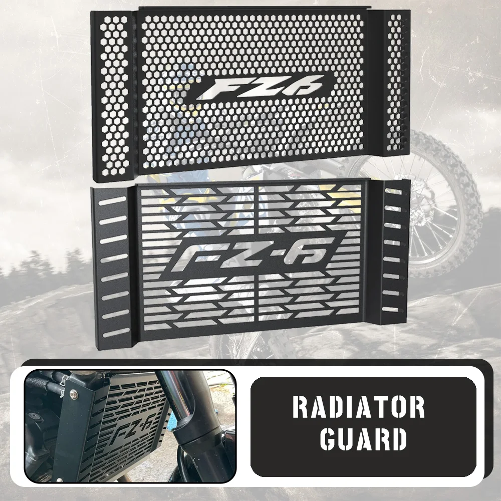 

Motorcycle Accessories FOR YAMAHA FZ6 Fazer 2007-2008-2009-2010 Radiator Guard Water Tank Protection Grille Mesh FZ6 07-10