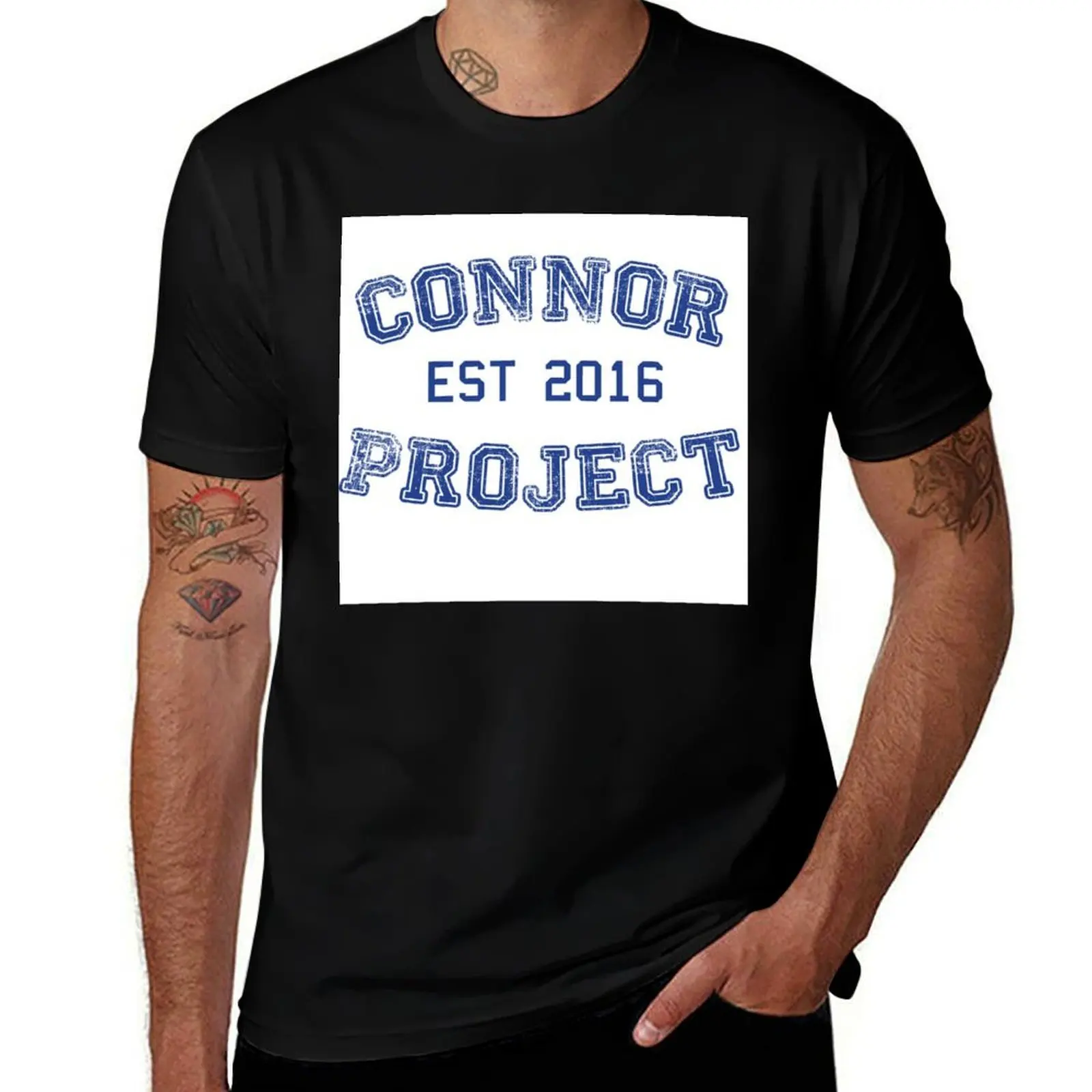 

The Connor Project Dear Evan Hansen College Style T-Shirt t shirts for man pack cotton anime t shirts oversize T-Shirt