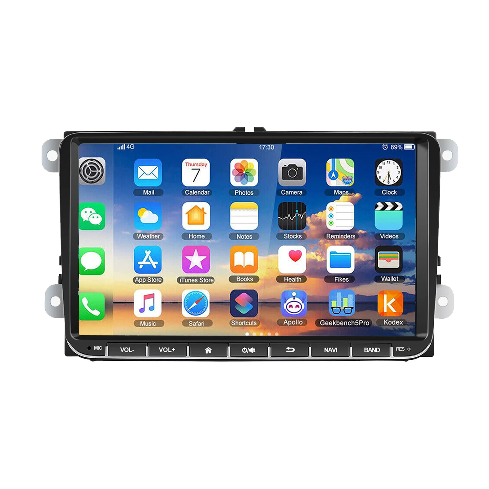 ESSGOO 9" Android 15 4+64G Autoradio für VW Golf MK5 6 Passat Polo Touran Caddy EOS Jetta Seat Kabelloses Carplay GPS Navi BT RDS