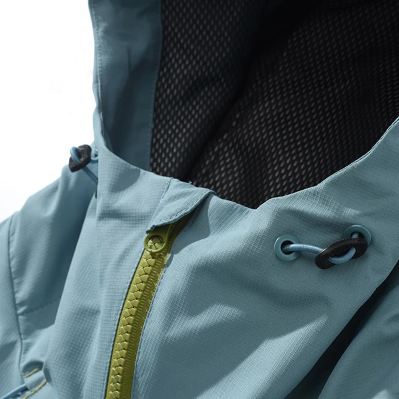 Men's Outdoor Jacket Waterproof Windbreaker Sports Climbing Trekking Multiple Pockets Skiing Softshell Zipper Hooded Jackets 138 S73d5de9d5b604313996761d6ade4ea94Z