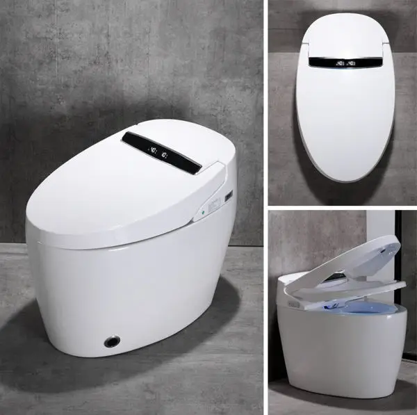 high quality women cleaning elongated intelligent ceramic commode bathroom modern smart automatic toilet