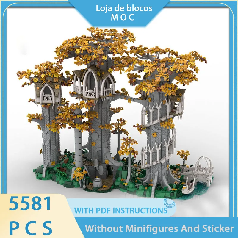

Новый модульный конструктор MOC: модель сцены из фильма «Лорейн» (Университетская богословская семинария), подарочный набор для творчества DIY