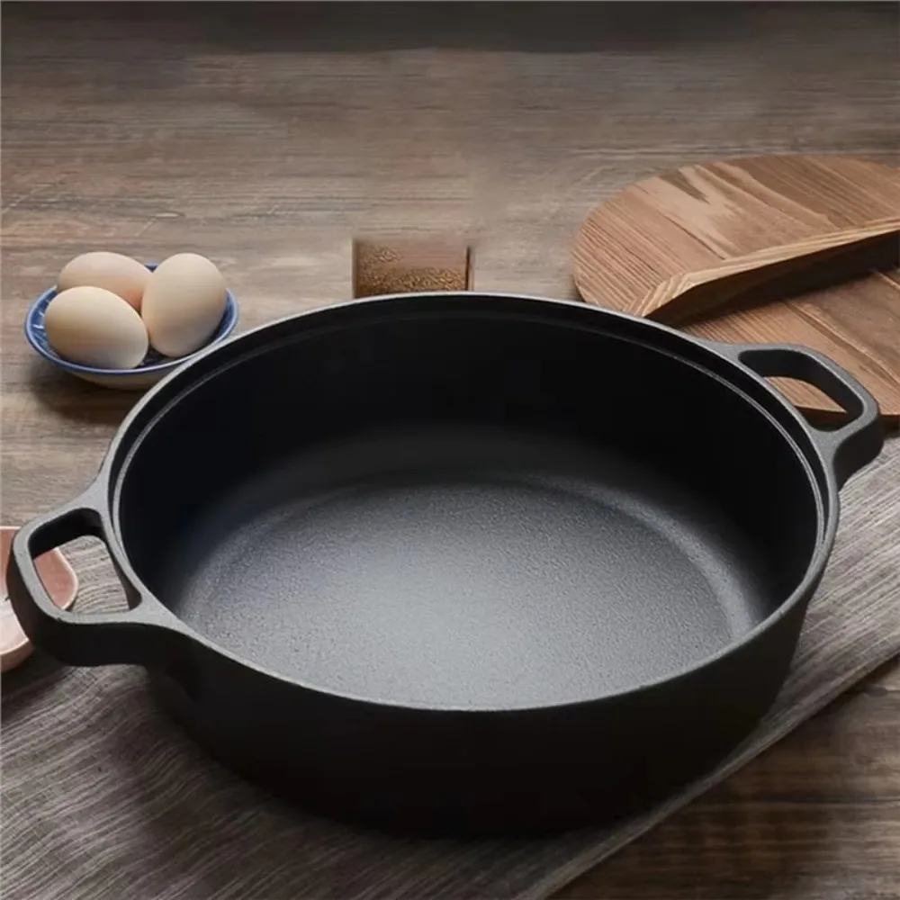 Cast Iron Double Handle Skillet 2