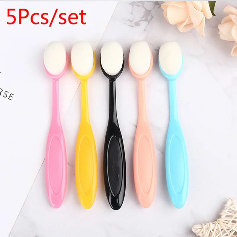 5/10pcs Colorful Blender Brushes Drawing Painting Brush Makeup Brush Painting Brushes for Scrapbooking Card handmade