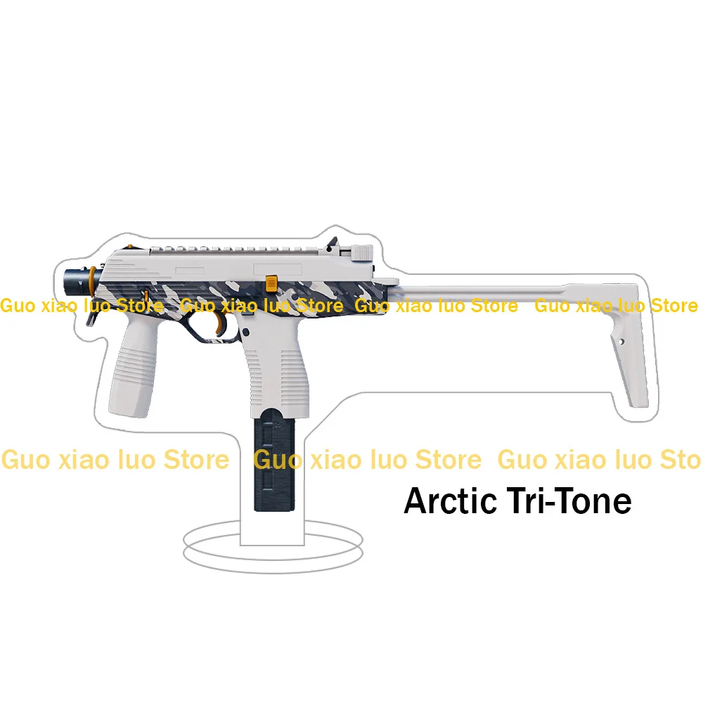 Guo Xiao Luo CS2 GO Game senjata MP9 Arctic tri-tone Hot Rod Starlight pelindung Gunung Fuji kulit akrilik berdiri hadiah ornamen