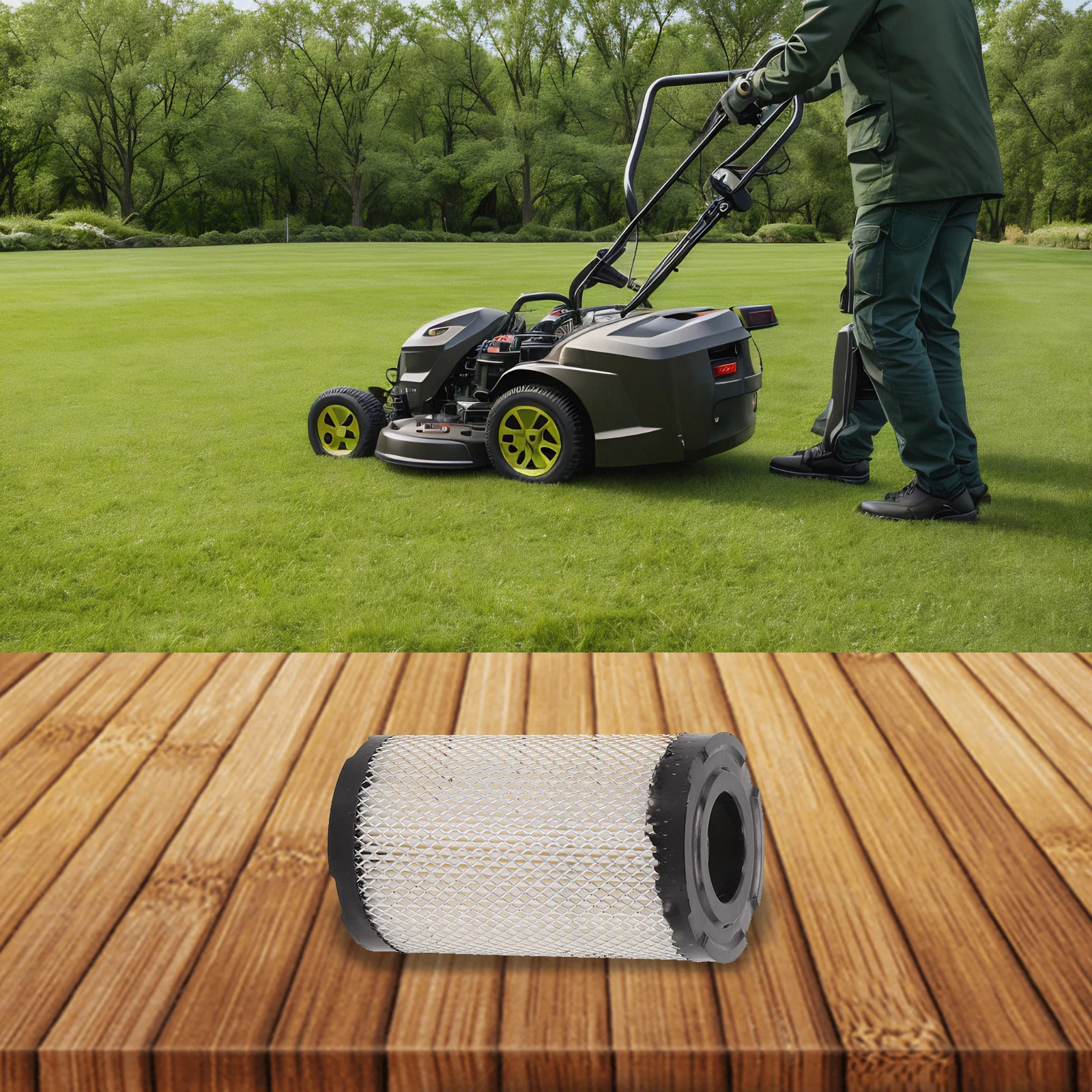 Replacement Air Filter Garden Accessories For CLASSIC 35S 43S for Lawn Mower Parts Replace Easy To Install Replacement