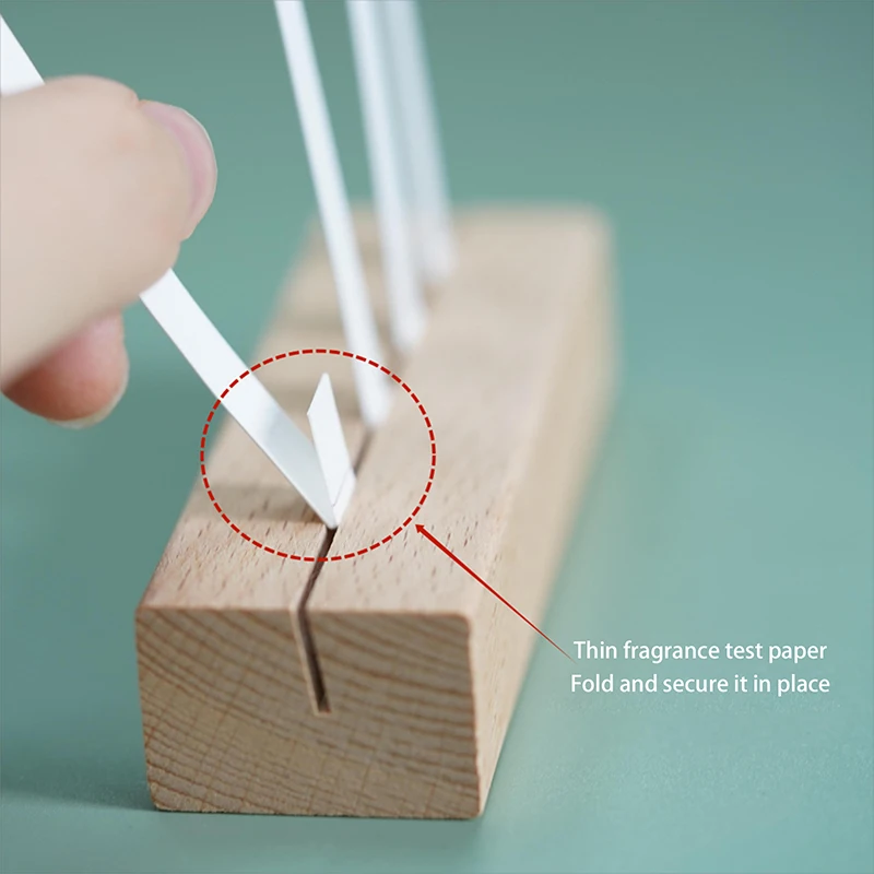 الخشب الجدول العطور الزيوت الأساسية اختبار اختبار ورقة قطاع حامل عرض موقف المشابك الروائح ورقة كليب الديكور