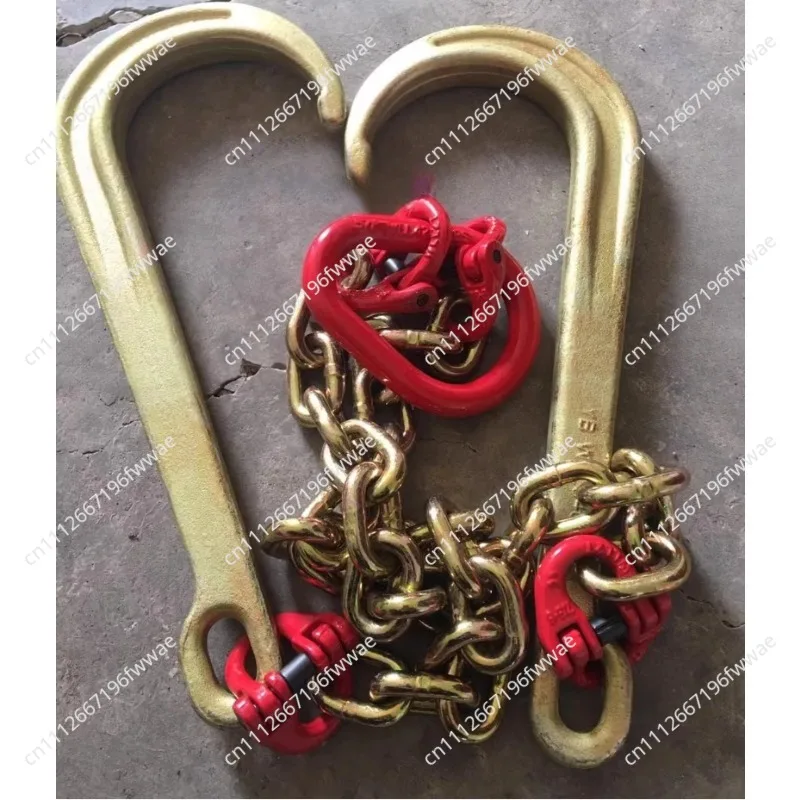 Road Rescue Truck Trailer Wrecker Accessories Hook Chain Loquat Hook Crane
