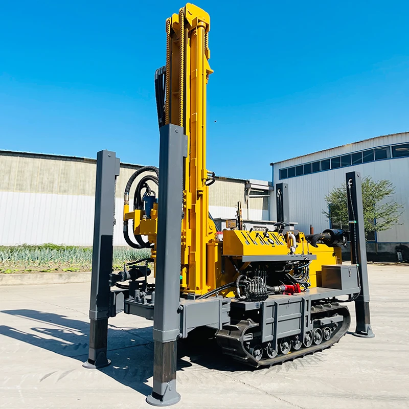 China Water Well Drilling Rig Machine Multifunctional 150 Meter Depth Drill Rig 100 Meter Water Well Drilling Rig for Bulgaria