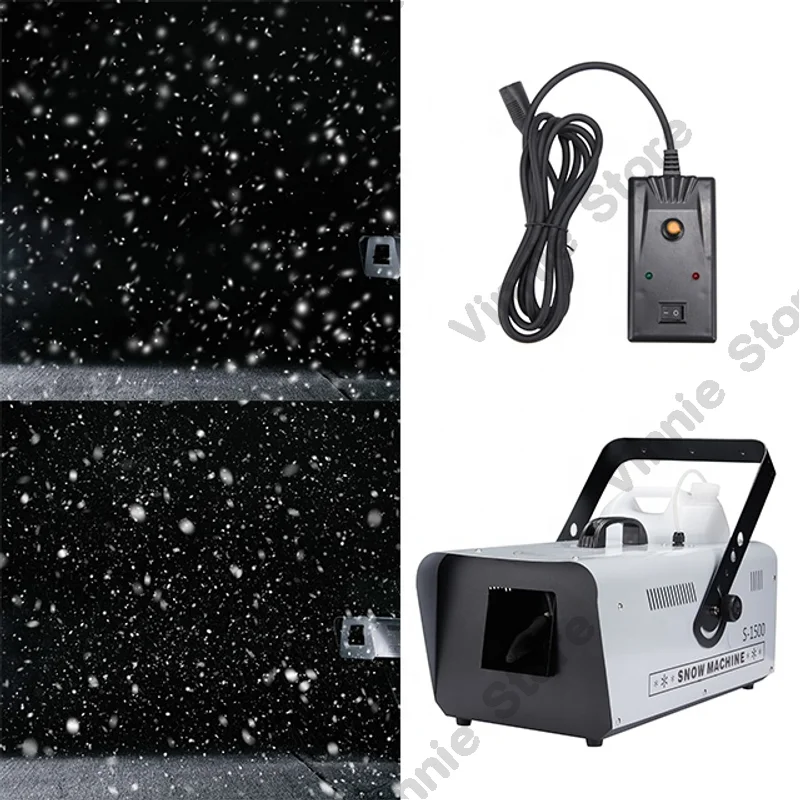 YFL artificial snow machine 1500W snow machine outdoor party snow machine with snowflake effect
