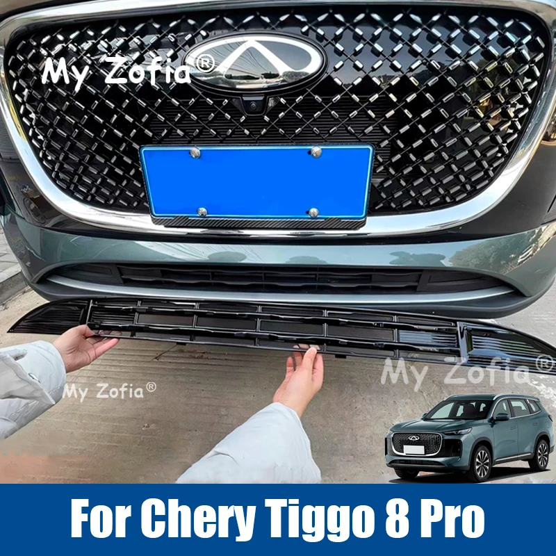 

For Chery Tiggo 8 Pro 2025 2026 Car Bumper Anti Insect Net Anti-dustproof Air Vent Grille Cover Insect-proof Front Inlet