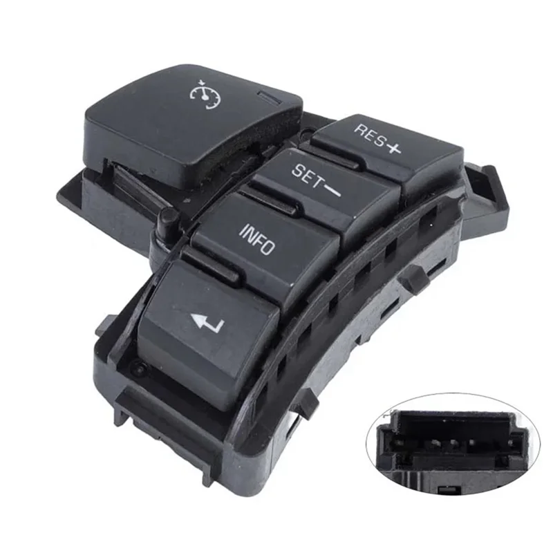 

A66P-Steering Wheel Cruise Control Switch For HHR 06-11 Malibu 08-11 For Saturn Aura 07-09 For Sky 07-10 15942442