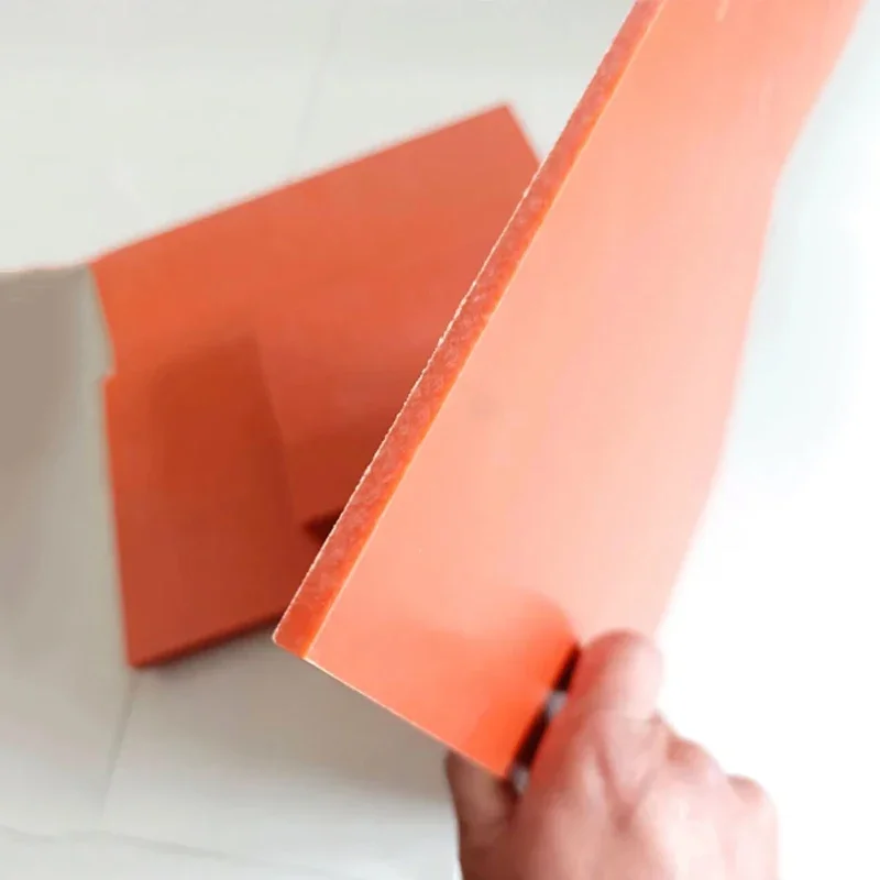 Orange Red Electrical Bakelite Plate Temperature Resistant Insulation Antistatic Phenolic Resin Sheet Thickness 1-20mm