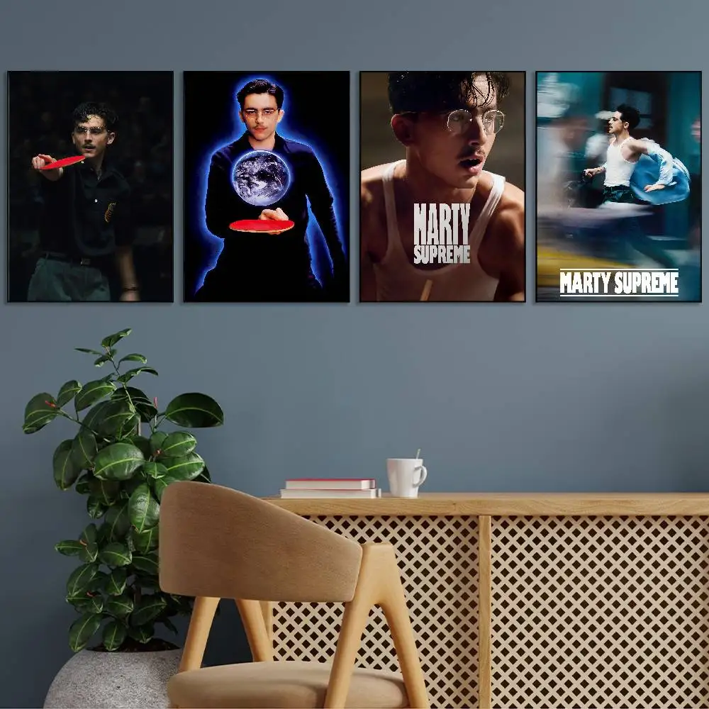 M-Marty S-Supreme Movie Poster HD Sticky Wall Art Printing Waterproof Home Living Bed Room Bar Aesthetic Decor
