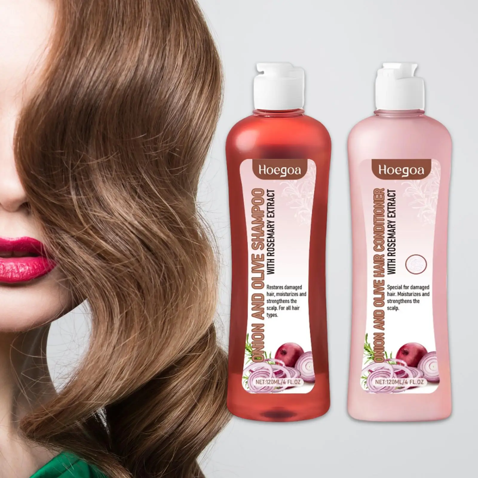 

Hair Shampoo and Conditioner Set for Men Women Softening Smoothing Hair Care