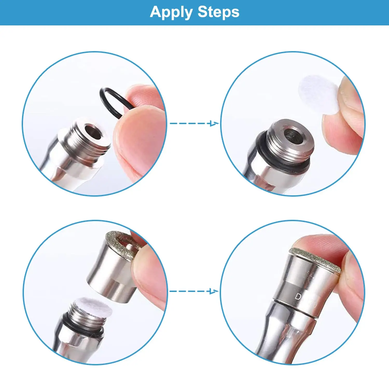 50/100/150 pezzi di ricambio per filtri in cotone per microdermoabrasione da 10 mm per la cura del viso e la rimozione dei punti neri accessori per filtri sottovuoto