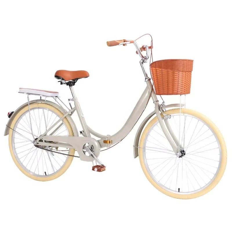 24-26 Inch Portable Single Speed Adult Folding Bike Commuter Installation - Free Aluminum Single Speed Classic for Men and Women