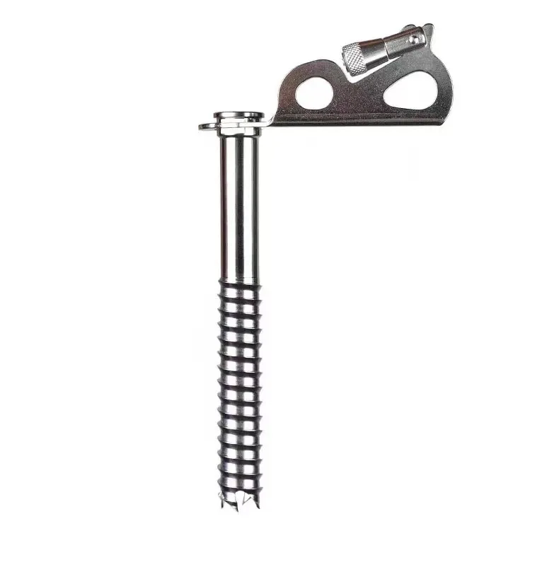

Speed Screwing Ice Pick Ice Anchor Point Outdoor Ice Climbing Fixed Fulcrum and Snow Fixed Cone Fire Rescue Equipment