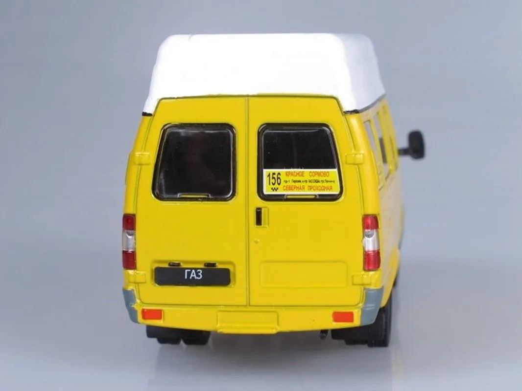 Venda quente 1:43 liga russa gaz modelo de carro, simulação de negócios ônibus carro ornamento, clássico coleção modelo carro, frete grátis