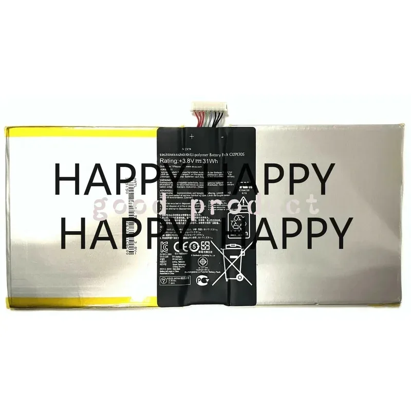 Original 3.8V 31Wh 7900mAh C12P1305 Battery For ASUS Transformer TF701T K00C TF701T MN