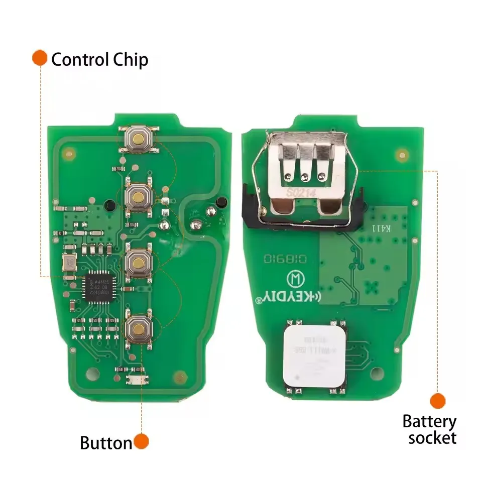 1 Piece KEYDIY ZB01 Smart Universal Remote Key KD 4 Buttons for Audi Type or KD900/KD-X2/KD MINI Key Programmer view 3