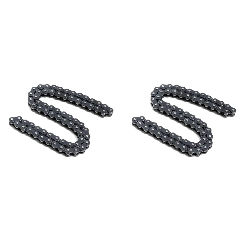 2X Manganese Steel Chain 70 Roller For LOSI 1/4 Promoto-Mx Motorcycle LOS262000 LOS06002