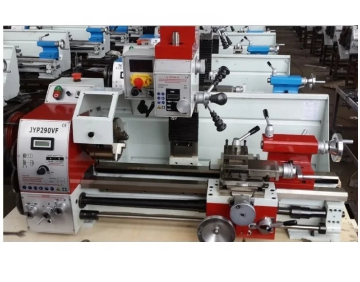 JYP290VF Multi Function Mini Lathe Machine combined lathe milling machine for metal cutting