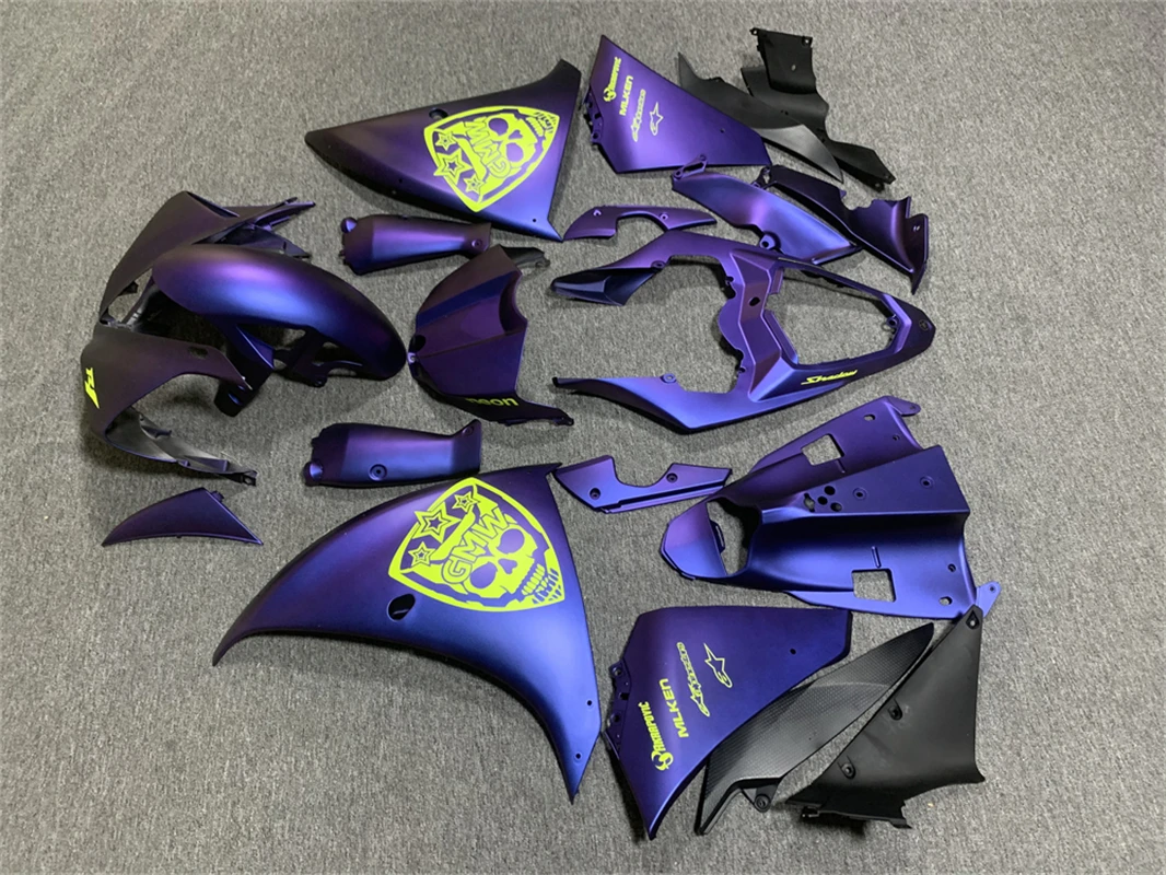 Motorcycle Fairing Kit ABS Plastic Body Injection Fairings Bodywork Bodykits For Yamaha R1 YZF1000 YZF-R1 2009 2010 2011 purple