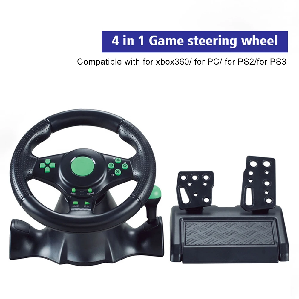 For Switch Vibration Steering Wheel Multi-platform Steering Wheel Long Hours Of Gameplay 27*25.5*28.5CM Precise Control