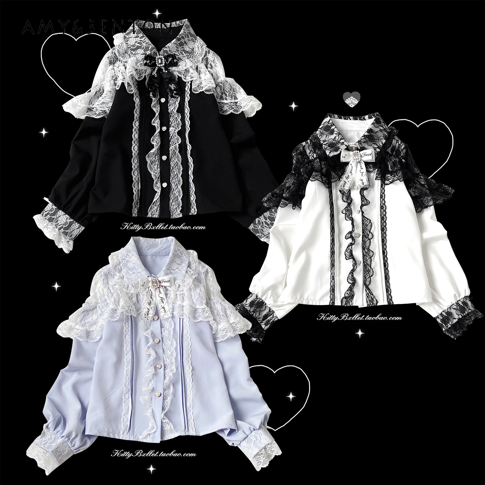 Mine Series Mass-produced Lace Cape Long-sleeved Shirt Japanese Sweet Cute Bow Slim Shirt Women Lolita All Match Top Women's