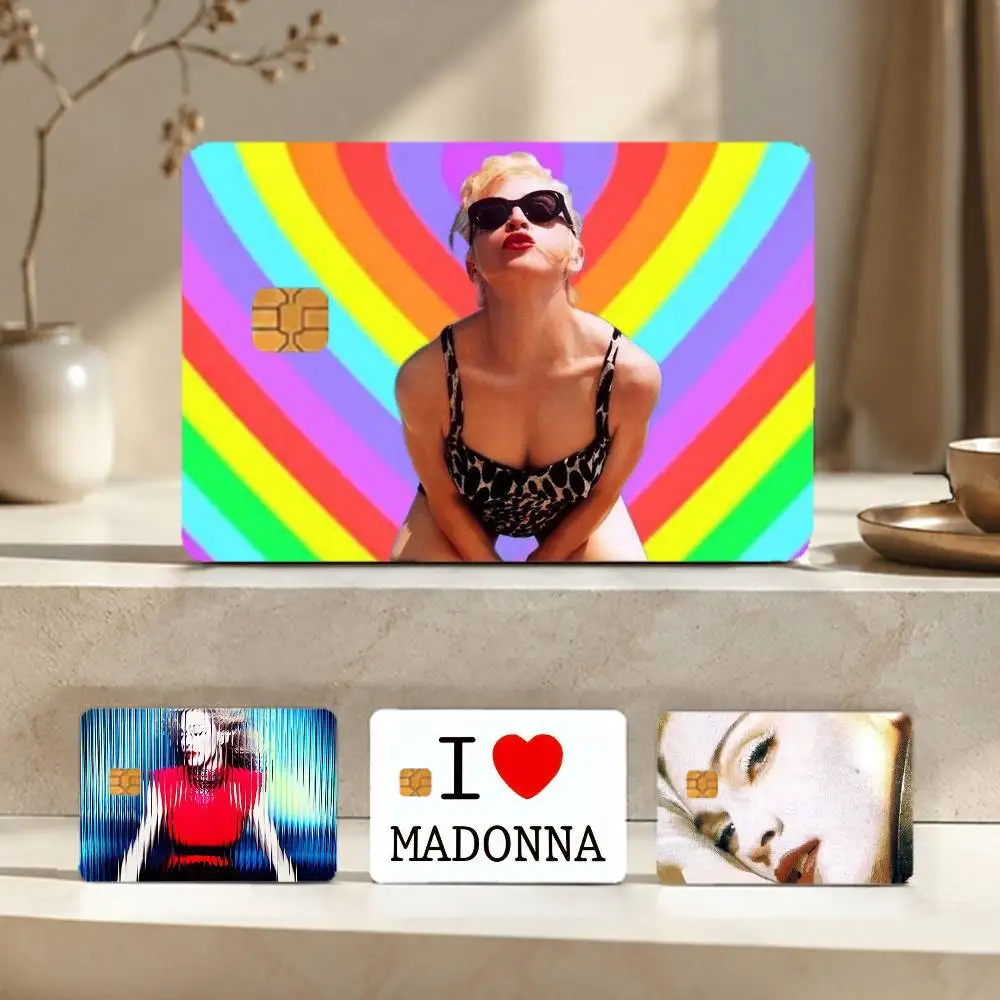 M-Madonna Confessions I Feel So Free Sticker Film Tape Skin for Credit Card Debit Card Waterproof Stickers