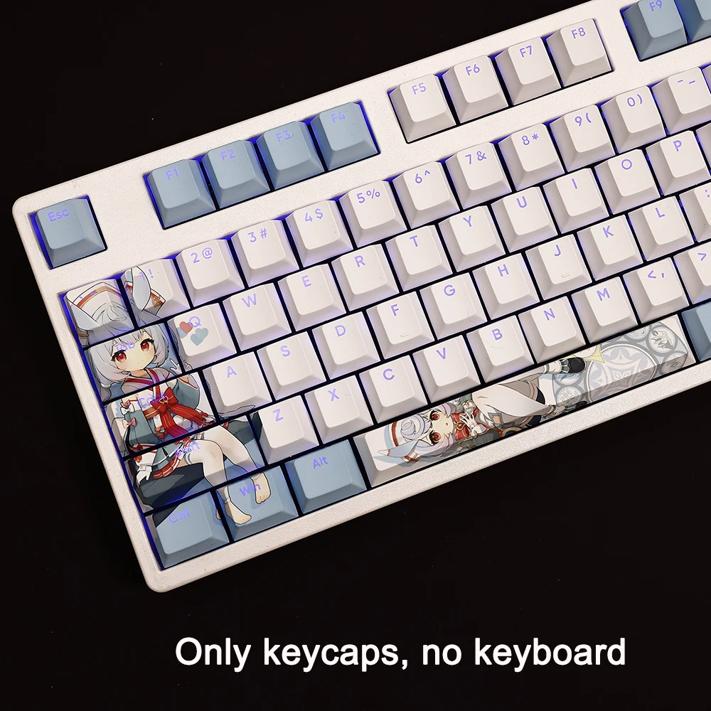 108 Keys genshin impact keycap sigewine PBT subbed Cherry backlit keycap อนิเมะคีย์เกมสำหรับ ANSI 61 87 104รูปแบบ108