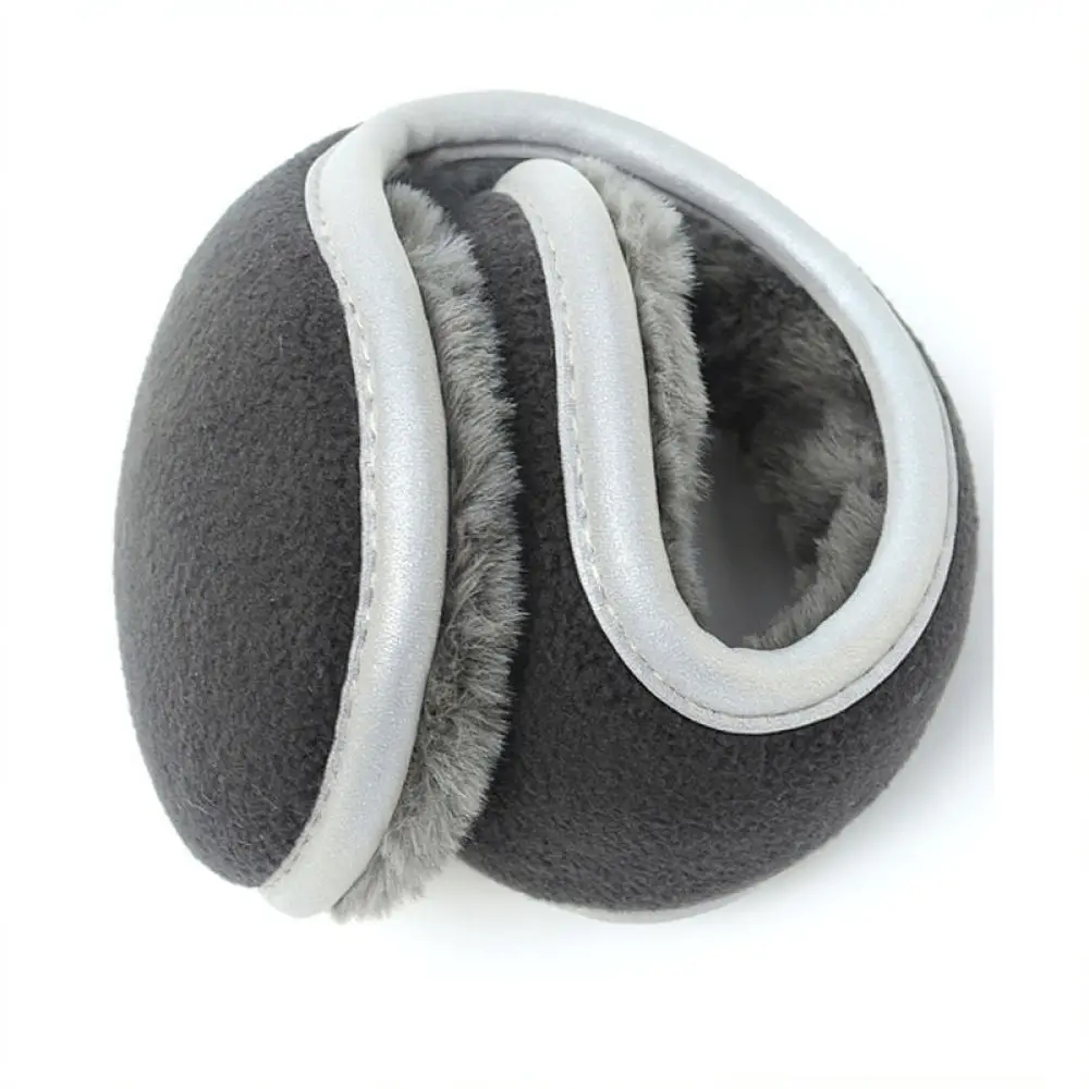 2025 Winter Mens Warm Earmuffs Adjustable Foldable Fleece Ear Protectors Windproof Thickened Ear Covers For Cold Weather