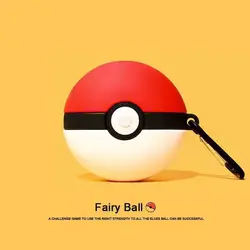 Poke Ball Case for Sony Linkbuds S Protective Sleeve WF-LS900N Earphone Accessories Cartoon Silicone Soft Shell Shockproof Funda