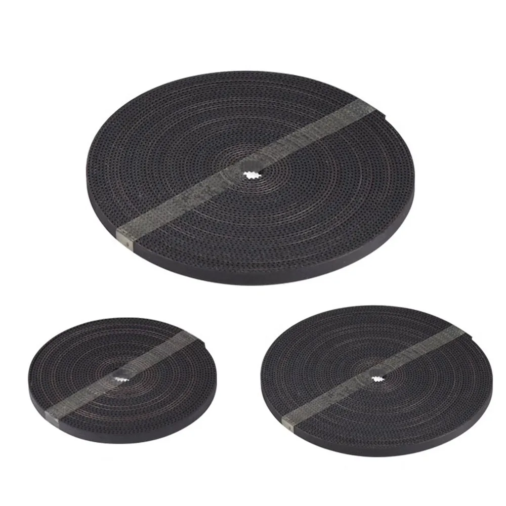 2GT Sync Belt 6mm10mm Rubber Open GT2 Sync Pulley PU Steel Wire Belt 3D Printer Accessories