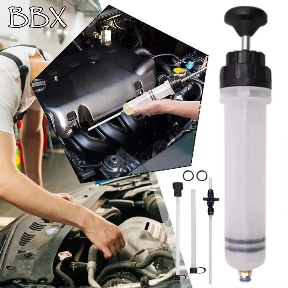 

Auto Tool Car Brake Fluid Oil Extractor with Hose Siphon Pump Automotive Oil Extractor 500/200cc Hand Pump